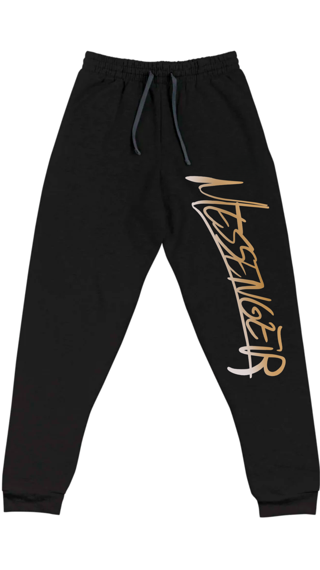 Black Messenger Joggers